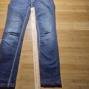 Vigoss Dark Blue Straight Leg Jeans
